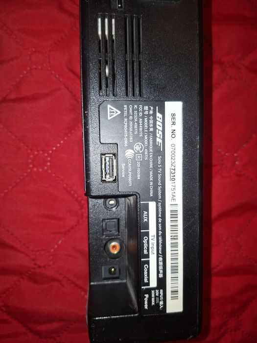 Bose solo 5 saundbar