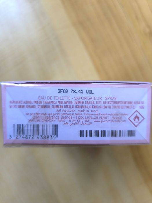 Givenchy Irresistible Eau de Toilette Fraiche 80 ml. Нов
