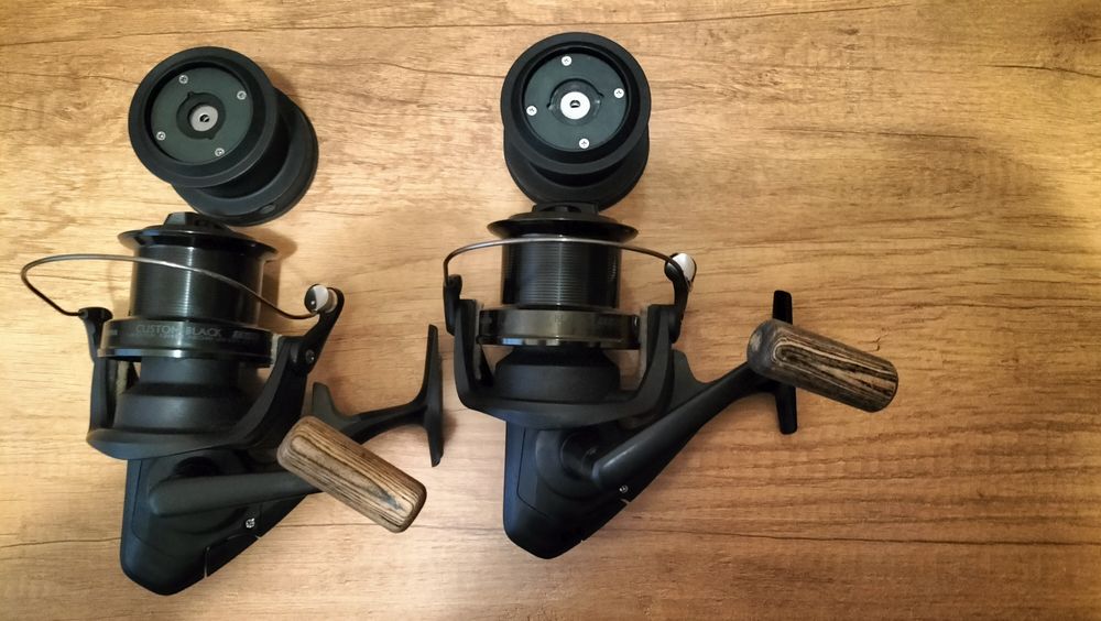 Mulinete Okuma Custom Blak 8000