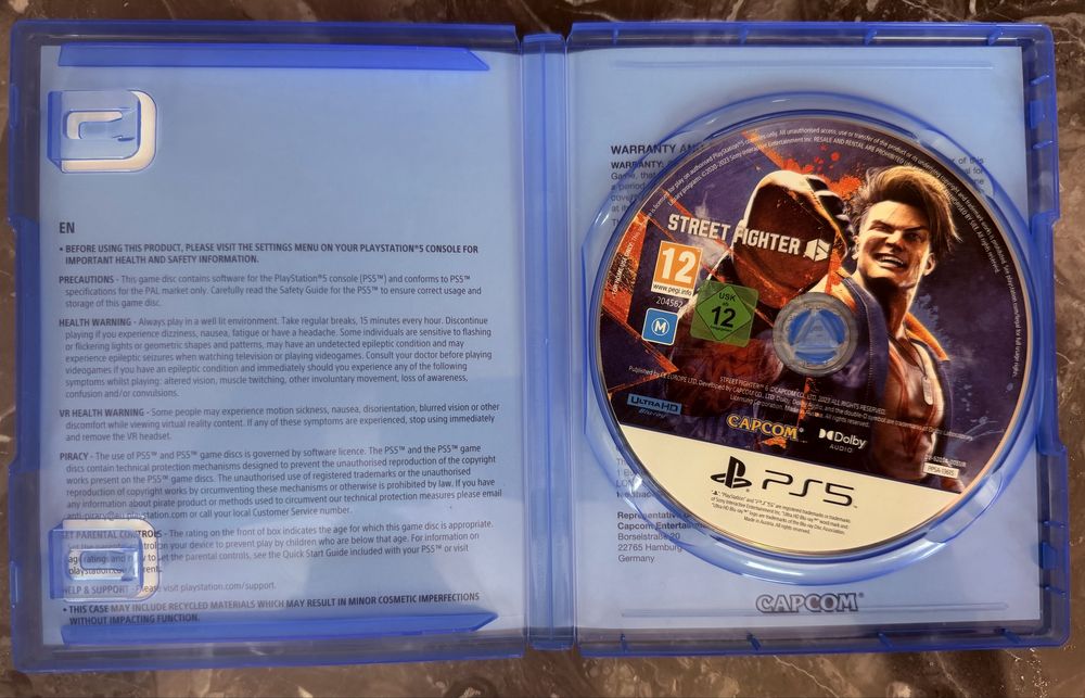 Игра за PS5 Street Fighter 6