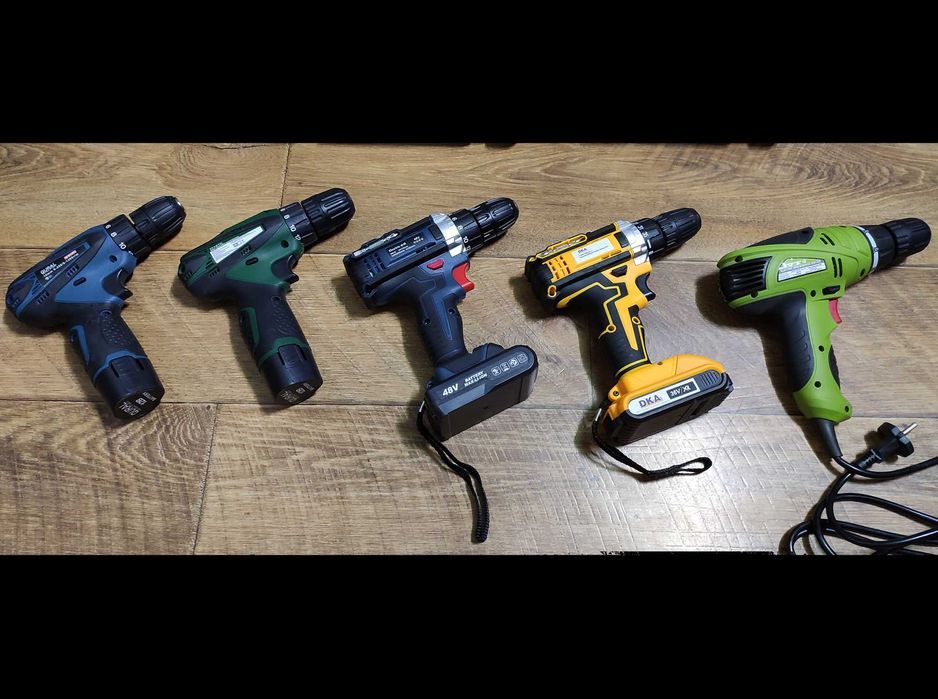 Шуруповёрты - дрели НОВЫЕ
