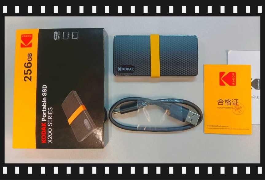 1 TB Сверхлегкий накопитель KODAK-SSD-USB 3.1 - - новое -гарантия