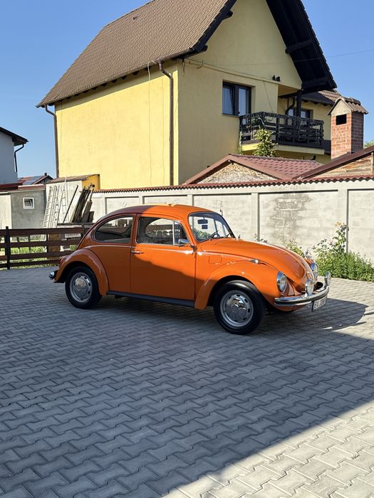 Vand/Schimb Volkswagen Kafer 1302, din 1972, 1.3 benzina, motor boxer, inmatriculat ca vehicul istoric.