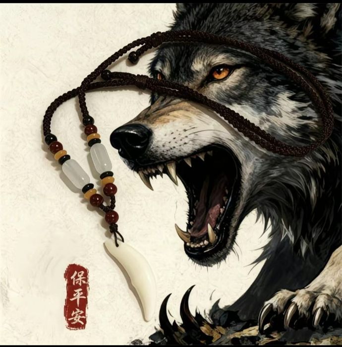 Продам кулон волчий клык