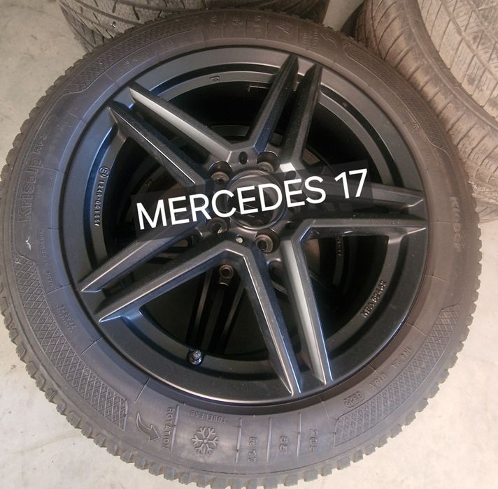 Mercedes 17 цола оригинални Перфектно състояние Замъка Ямбол