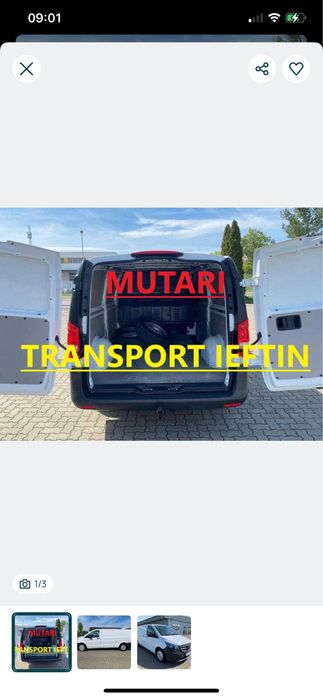 Transport marfa  /mobila/mutari/bagaje/debarasare