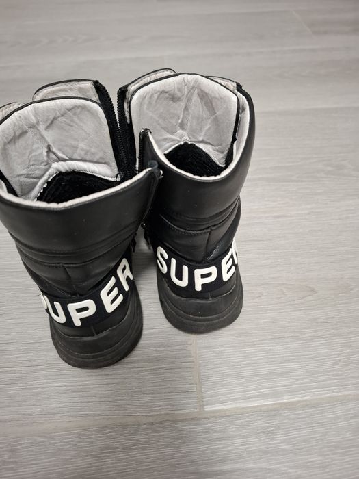 Ботинки для девочек на тёплую зиму 34 размер