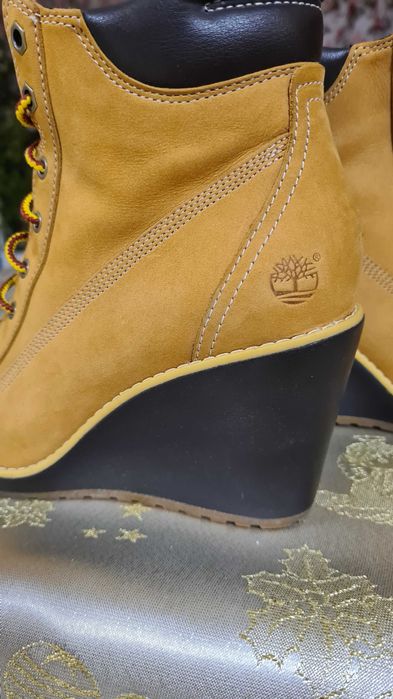 Ghete dama din piele Timberland