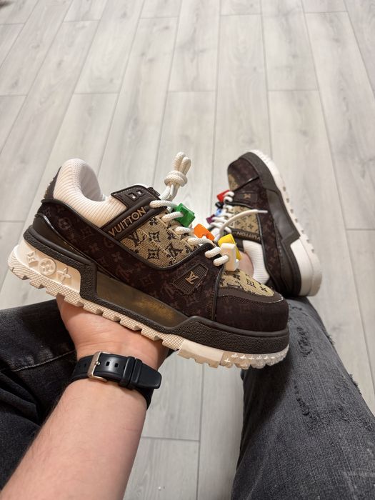 Adidasi Barbati Louise Vuitton Maxi Trainer Maro!
