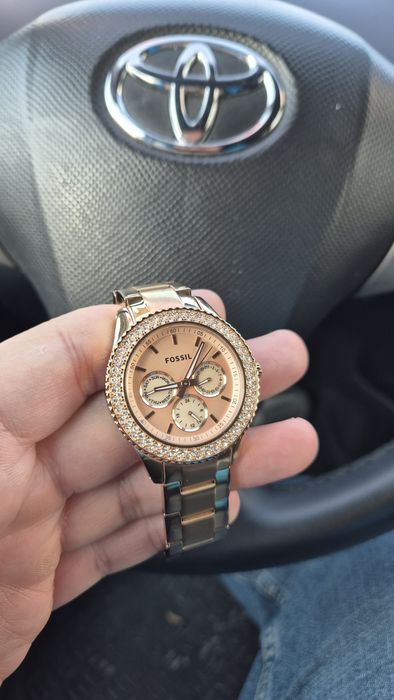 Дамски часовник  Fossil rose gold