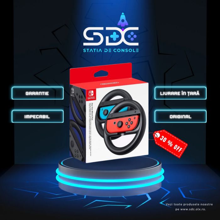 SIGILAT Joy-Con Wheel Pair Nintendo Switch (Volan) NOU