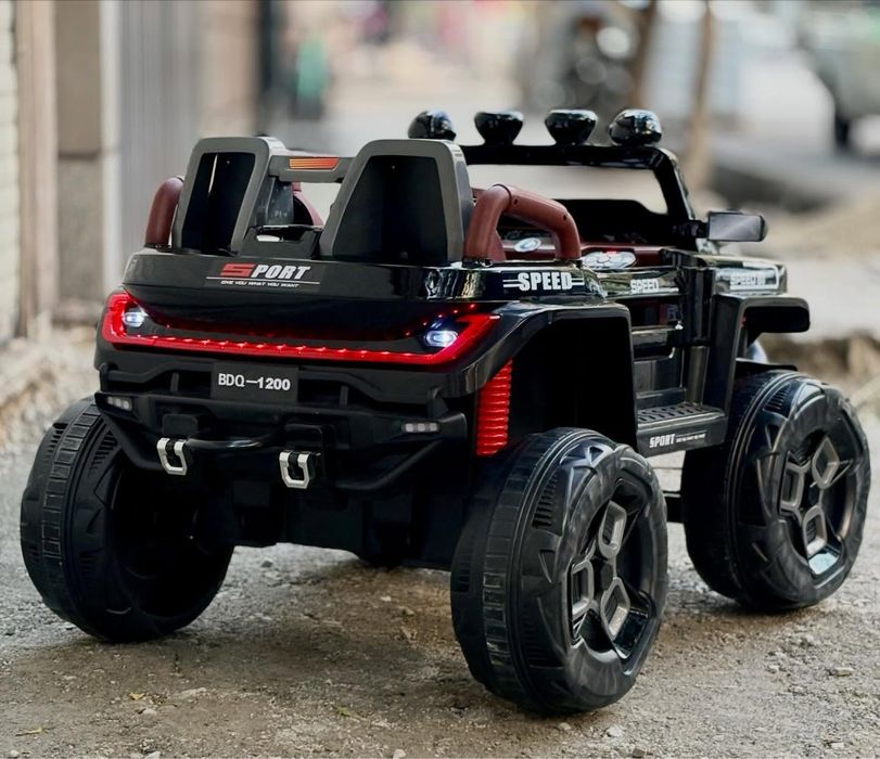 Джип Speed 4x4 |Внедорожный детский электромобиль до 9 лет | доставка