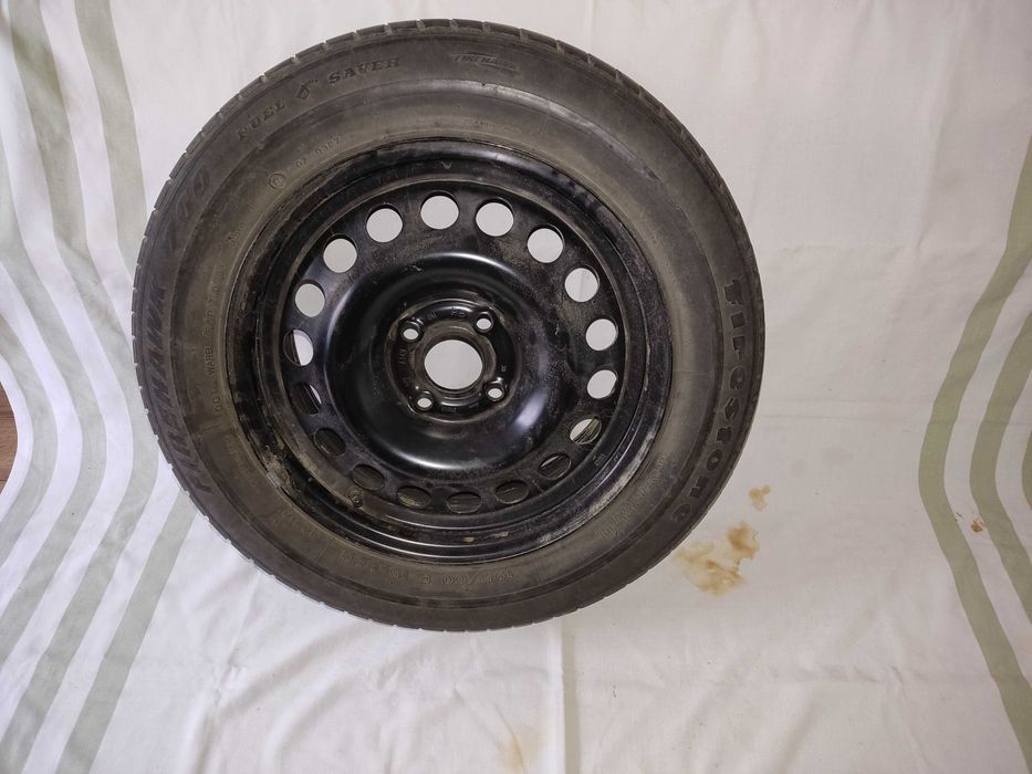 15 цола, 4x100 резервна гума \ джанта за Опел Астра G или Тигра.