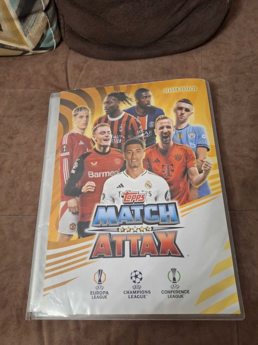 Албум с футболни карти Match Attax сезон 2024/25
