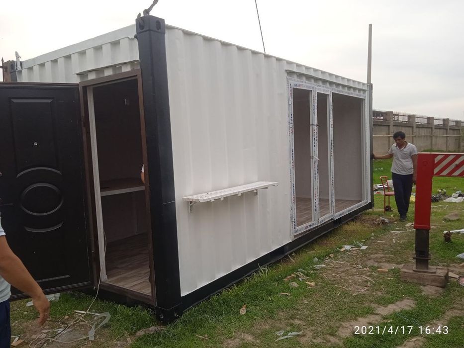 Услуги Контейнер Домик Офис Магазина Сартарошхона Konteyner Uylar Maga