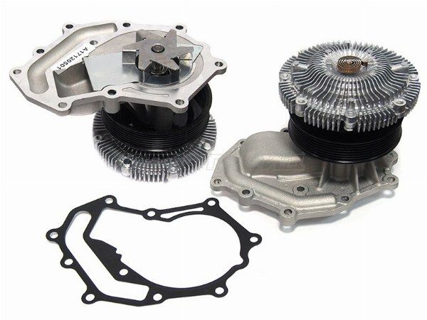 Вискомуфта в сборе с помпой  Nissan Patrol