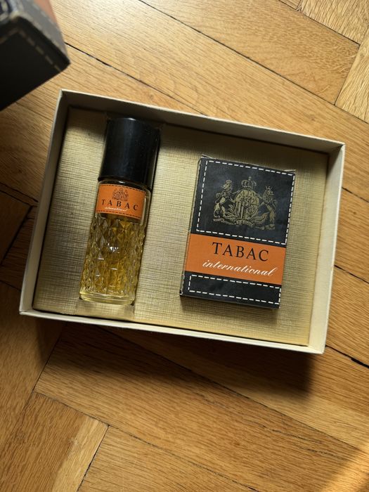 Винтидж комплект одеколон и сапун TABAC