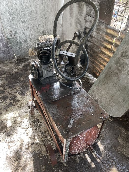 Compresor cu butelie