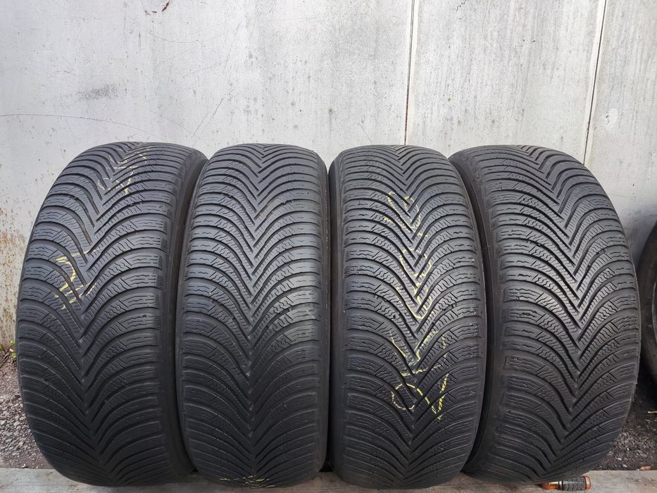 4бр зимни гуми 215/60/16 Michelin Alpin 5 
6.6 mm грайфер
dot21
Добро