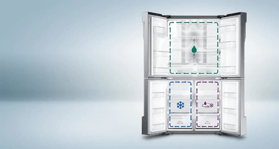 Side by Side Samsung RF56J9041SR/EO, No Frost