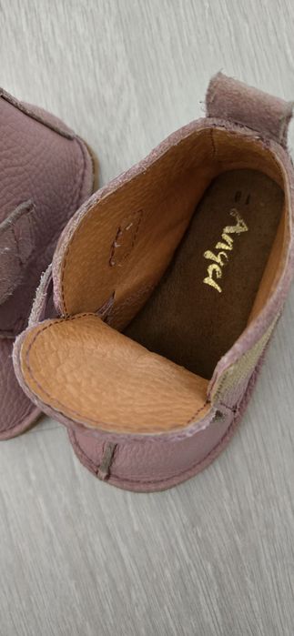 Ghete din piele pentru bebelus  nr .18