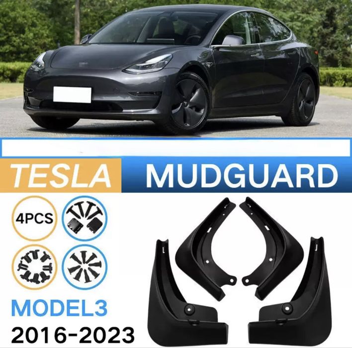 Брызговики на Tesla Model 3 16-23