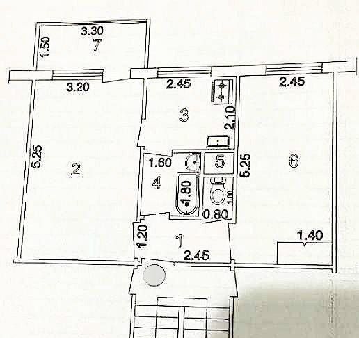 Продаю квартиру Мирабадский р-он Куйлюк-1. 2-ком 2-этаж 4-этажном Доме