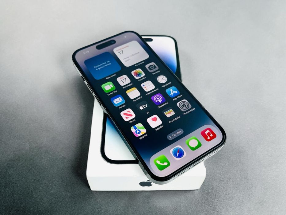 Apple iPhone 14 Pro 128GB Black 100% Батерия! Гаранция!