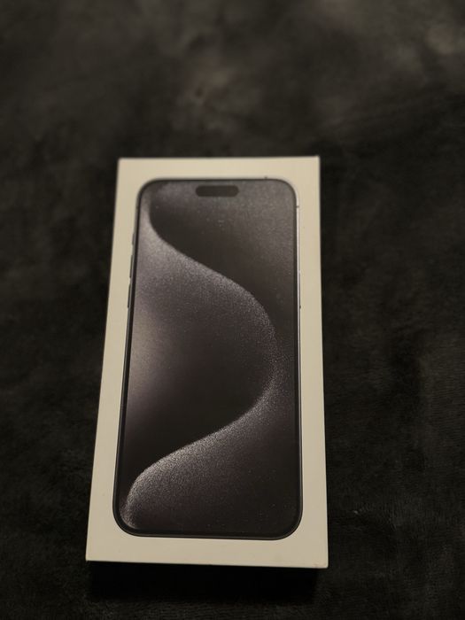 iPhone 15 Pro Max 1TB Black Titanium – Nou-nouț