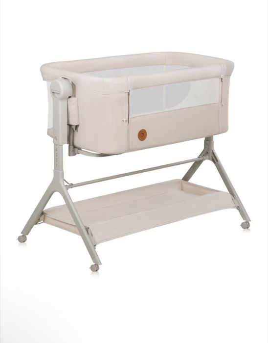 Бебешка кошара Next to me 3 в 1 Lionelo - Leonie Plus, Beige Sand