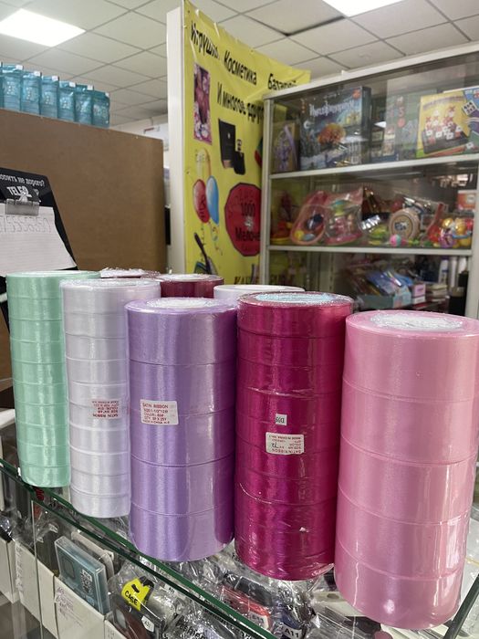 Подарочная упаковка (слюда) , лента