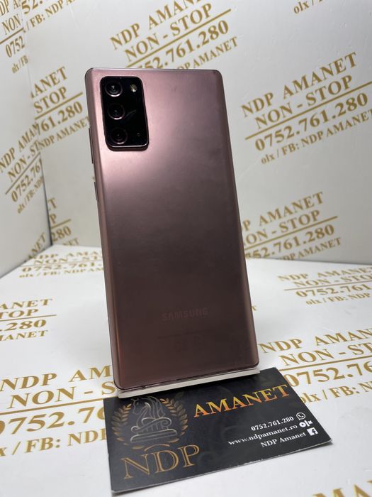 NDP Amanet Braila Samsung Note 20 5g 256gb (33718)