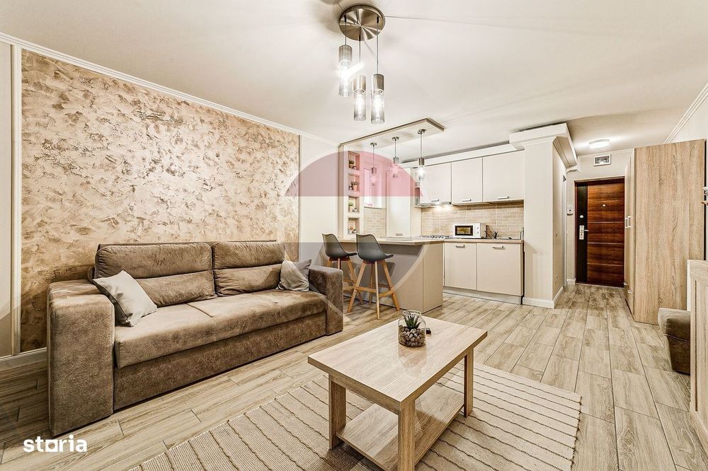 Apartament premium cu 1 cameră și terasă acoperită | Podgoria