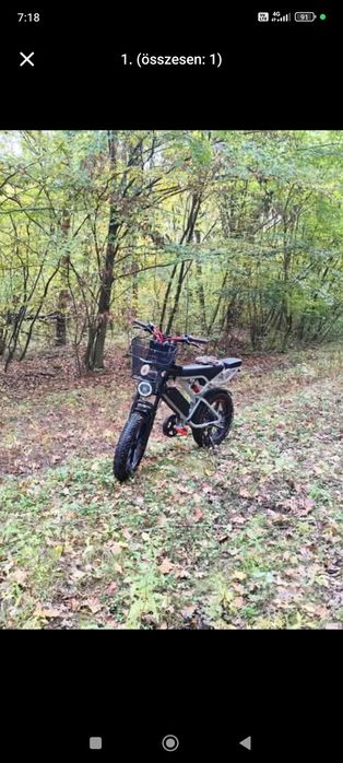 Bicicleta electrica fat bike 2 persoane noua!