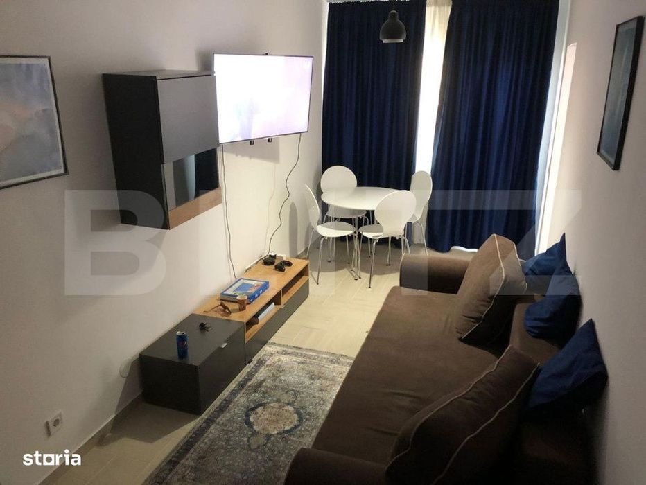Apartament de 2 camere, 42.60 mp, mobilat si utilat modern, Calea Sev — fotografia 3