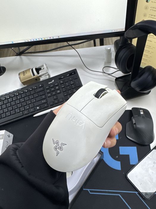 Мышь Razer deathadder v3 pro белый