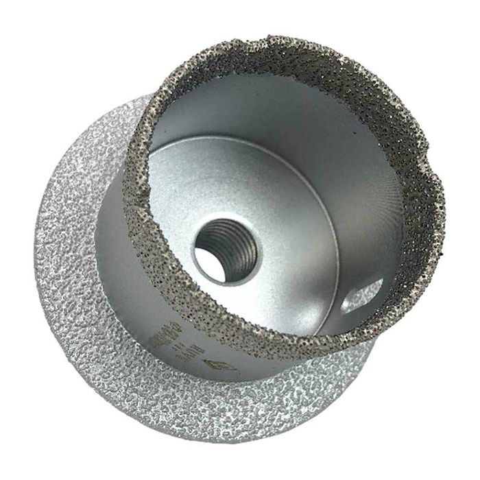 Боркорона диамантена 50-70 мм, M14, за отвори на сифон на мивка