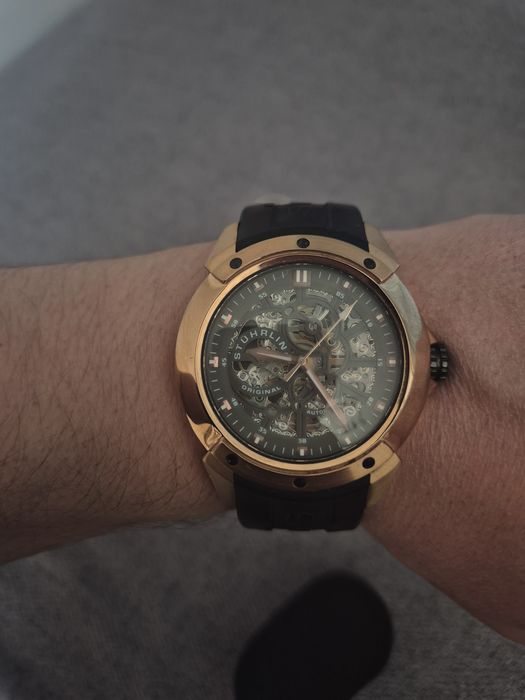 Stuhrling Original Skeleton Automatic.