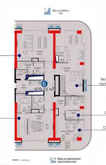 СРОЧНО ПРОДАЁТСЯ Квартира на ЖК NRG U-TOWER 356,88м2 26-этаж