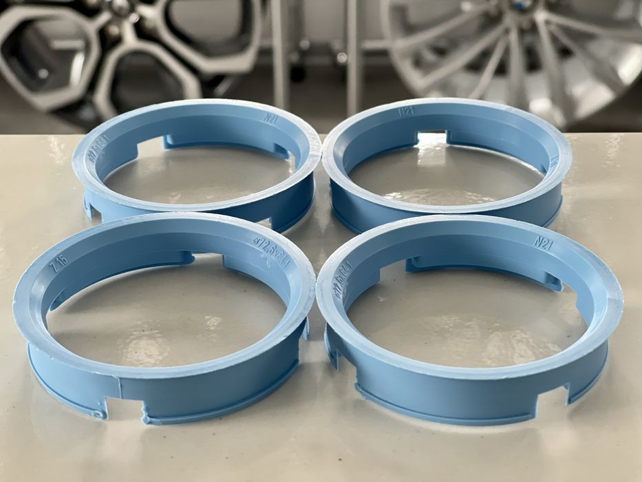 Set 4 Bucăți Inele Ghidaj Centrare Jante Roti Roata