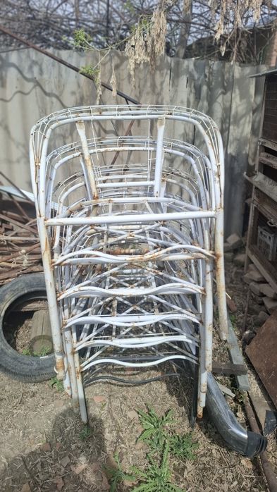 Стул каркас ротанг