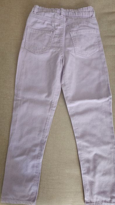 Дънки светло лилави