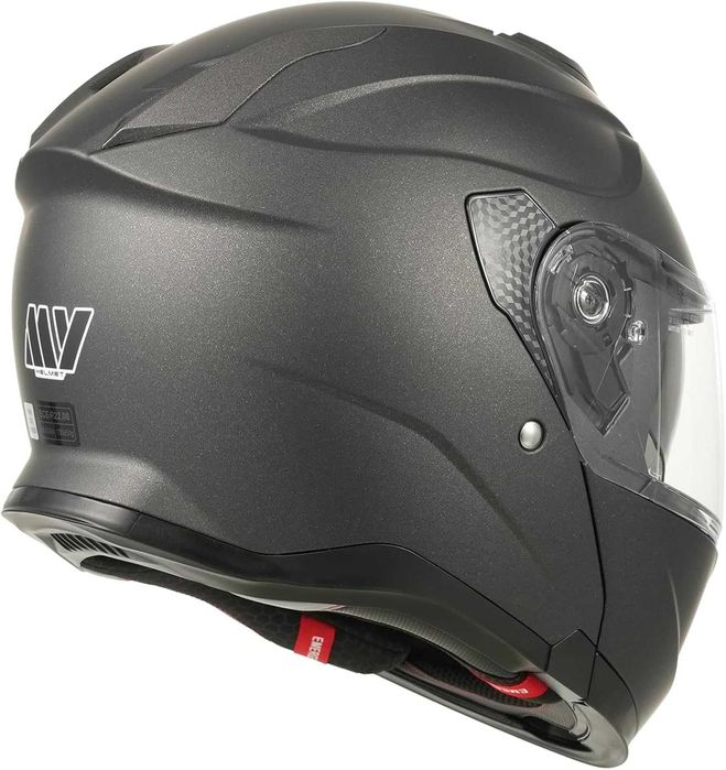 MY 935 модулна каска, ECE 22.06, двойно стъкло, титаниева XL/M/S N4