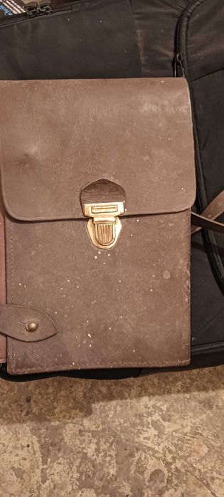 Porthart Militar Piele Maro - Model RSR Anii '80 - NOU/Nefolosit