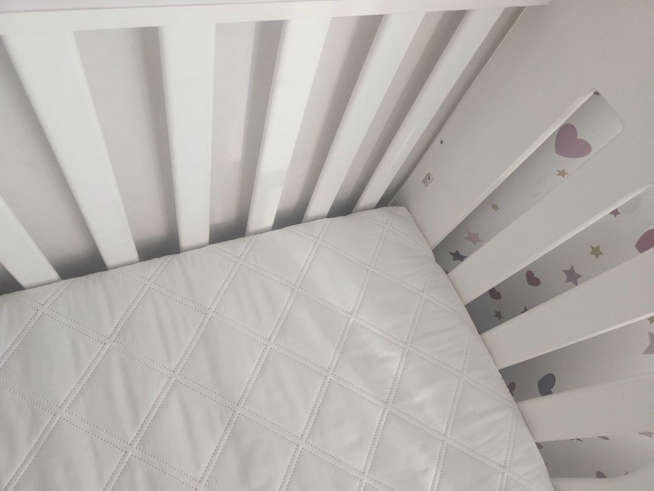 Бебешко/детско бяло легло