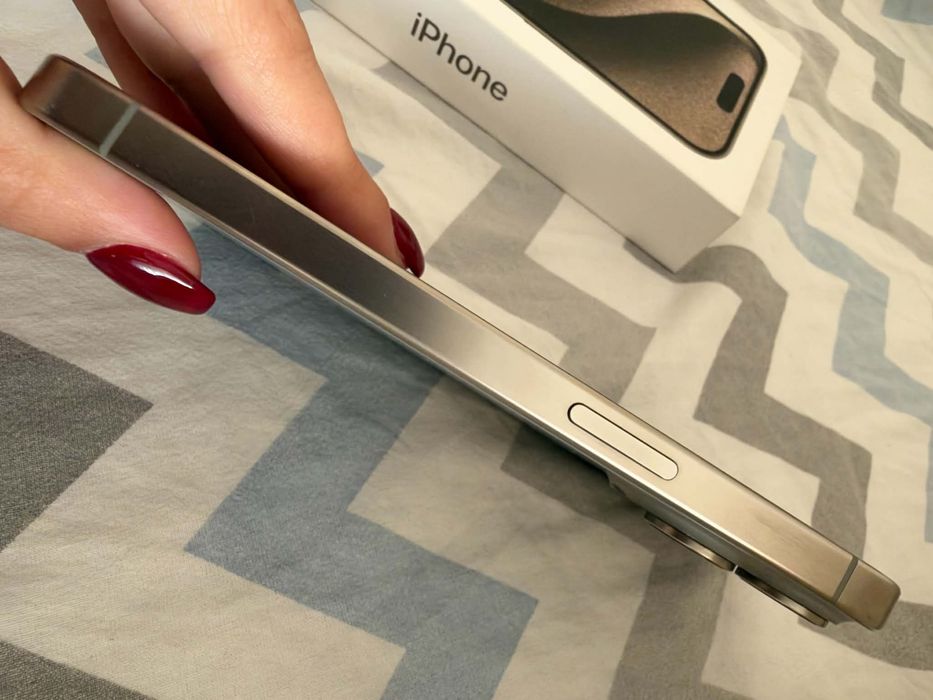 Iphone 15 Pro Natural Titanium