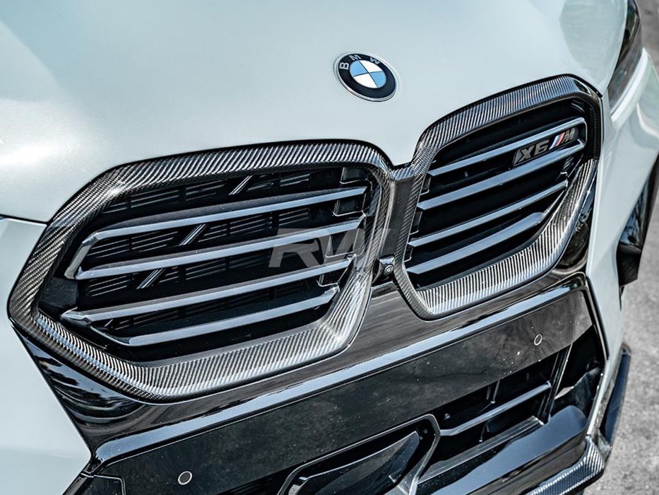 Grile Nari Radiator BMW X6 X6M F96 Carbon Lci Facelift