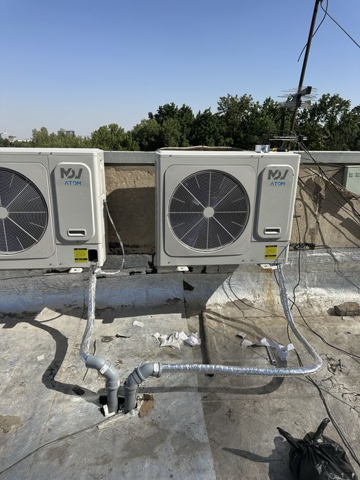 Установка ремонт промышленого кондиционирования