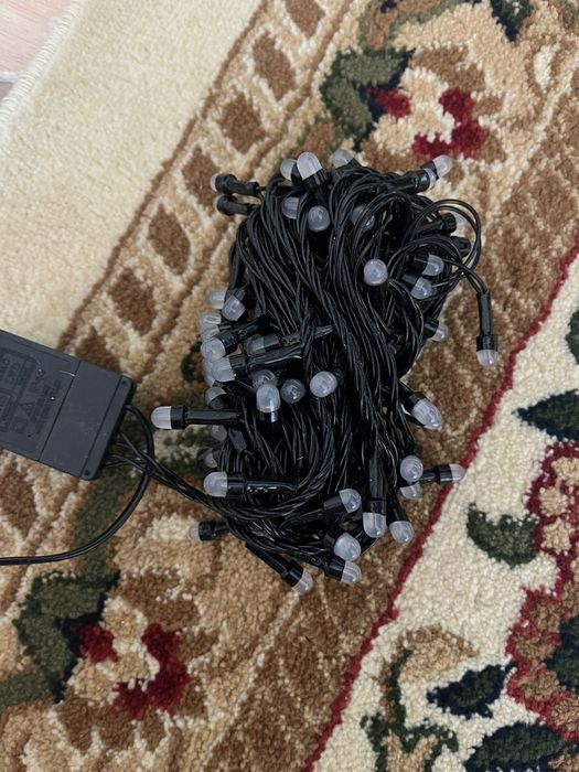 Гирлянды на ёлку новые