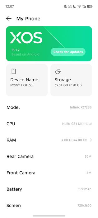 Infinix Hot 60i ideal